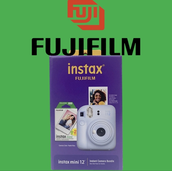 Fujifilm - INSTAX MINI 12 Blue Holiday Bundle Brand New & Sealed - Picture 1 of 8